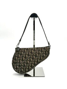 Dior Trotter Saddle Bag Navy